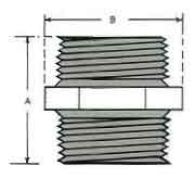 galvanised-pipe-nipple-dimension